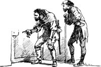 Концовка к пьесе Уильяма Шекспира «Мера за меру». Художник Гордон Браун, 1886 г.