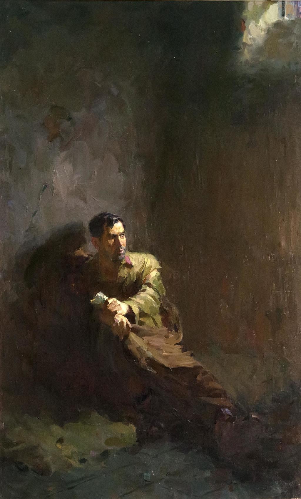 Муса Джалиль. Художник Валиахметов Амир Хуснуллович, 1957 г.