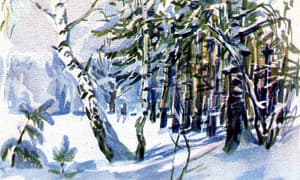 Часть вторая. Мороз, Красный Нос. Иллюстрация А. А. Пластова к поэме Н. А. Некрасова