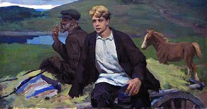 Возвращение Есенина в родные края. С. Ф. Семенихин, 1965 г.