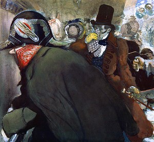 Встреча майора Ковалева с собственным носом. Леон Бакст, 1904