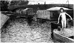 I. Parvulus. Заставка к главе романа Виктора Гюго «Отверженные». Издание 1890 г.
