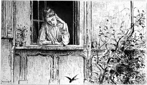 X. Утренняя заря. Заставка к главе романа Виктора Гюго «Отверженные». Издание 1890 г.