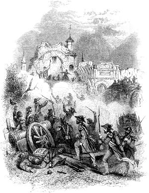 Сарагосская дева (Maid of Saragoza). Иллюстрация к поэме лорда Джорджа Гордонома Байрона «Паломничество Чайльд-Гарольда». Издание 1869 г.