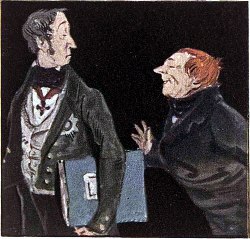 — Ата́нде!.. А. С. Пушкин «Пиковая дама». Художник А. Н. Бенуа. 1911