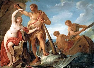 Геракл и Гесиона. Франсуа Лемуан (1688-1737)