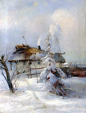 Зима. А. К. Саврасов, 1873