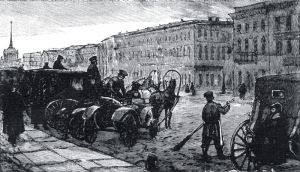 Заставка 2-й части повести Н. В. Гоголя «Портрет»