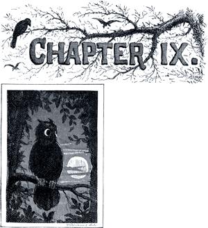 Приключения Тома Сойера. Глава IX. Полночь.
