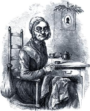 Конец 35-й главы. Иллюстрация 1876 г. к 1-му изданию повести Марка Твена «Приключения Тома Сойера»