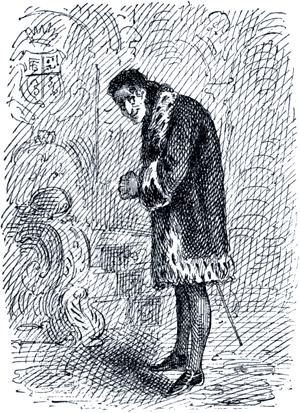 Король. Иллюстрация 1876 г. к 1-му изданию повести Марка Твена «Приключения Тома Сойера»