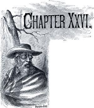 Приключения Тома Сойера. Глава XXVI. Индеец Джо.