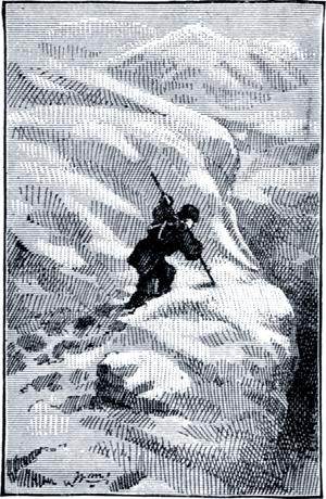 Восхождение на Монблан — только забава. Иллюстрация 1876 г. к 1-му изданию повести Марка Твена «Приключения Тома Сойера»