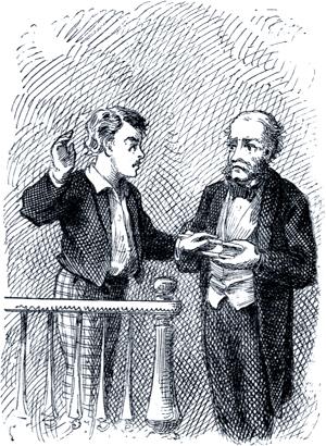 Присяга. Иллюстрация 1876 г. к 1-му изданию повести Марка Твена «Приключения Тома Сойера»