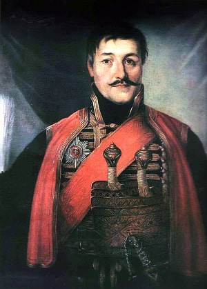 Георгий Петрович Карагеоргий (1762-1817). Художник Владимир Лукич Боровиковский, 1816