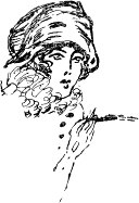 Сдается в наем. Часть первая. IX. Гойя. Иллюстрация к произведению Джона Голсуорси «Сага о Форсайтах». Художник Энтони Гросс, 1950