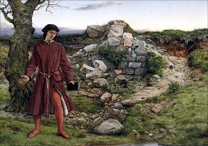 Король Англии Генрих VI в Таутоне. Художник Уильям Дайс (1860)