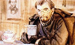 — Соседи!.. Ораторы!.. — перебил меня Галка. — Глупый! Да твой отец был в десять раз более настоящим революционером, чем все эти ораторы и соседи. Иллюстрация к повести Аркадия Гайдара «Школа». Художник В. Шевченко, 1972