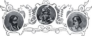 Три сына. Иллюстрация к русской народной сказке «Сивка-Бурка». Издание 1916 г.