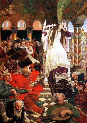 Царевна Несмеяна. Художник В. М. Васнецов (1848–1926)