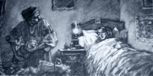 Иллюстрация А. Константиновского к «Слепому музыканту» Короленко
