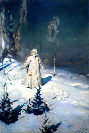 Снегурочка. Картина Васнецова, 1899