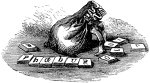 Собор Парижской Богоматери. Книга седьмая. I. Как опасно доверять свою тайну козе (концовка к главе). Издание 1844 г.