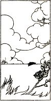 — Смотри! — воскликнул Куст. — Роза стала красной! Но Соловей ничего не ответил. Он лежал мертвый в высокой траве, и в сердце у него был острый шип. Иллюстрация к сказке Оскара Уайльда «Соловей и роза» (1888). Художник Чарльз Робинсон (1913)
