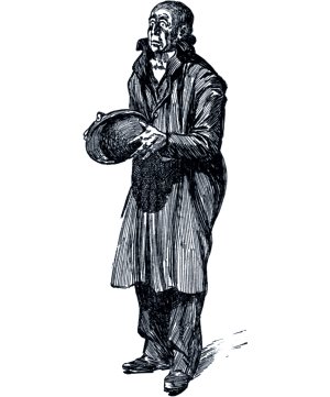 Мистер Аттерсон, я боюсь. Иллюстрация Чарльза Реймонда Маколея (1904) к роману Роберта Льюиса Стивенсона «Странная история доктора Джекила и мистера Хайда» (1885)