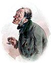 Рисположенский. Иллюстрация к пьесе А. Н. Островского «Свои люди — сочтемся». Художник Боклевский Петр Михайлович, 1889