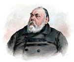 Большов. Иллюстрация к пьесе А. Н. Островского «Свои люди — сочтемся». Художник Боклевский Петр Михайлович, 1889