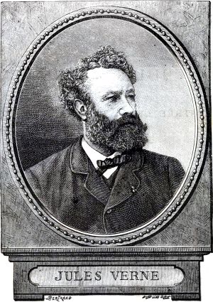 Жюль Верн. Художник Жюль-Декарт Фера, 1874-1875 гг.