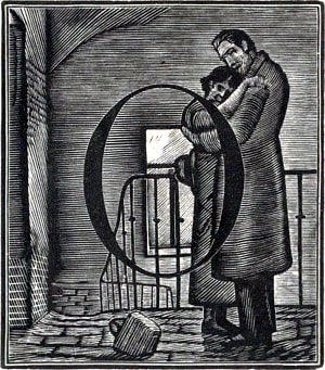 Гравюра. Что я видел во сне. Усачев Алексей Иванович, 1930-1950 гг.