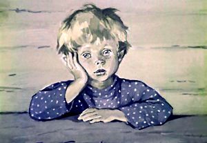 Рассказ-быль Льва Толстого «Филипок» с иллюстрациями Р. Былинской, 1961