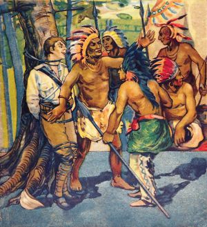 «Индеец и англичанин» Л. Н. Толстого. Типография т-ва И. Д. Сытина, 1919