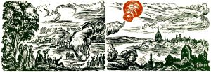 Иллюстрация И. Захаровой к рассуждению Толстого «Как делают воздушные шары»