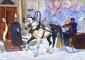 Повесть Л. Н. Толстого «Холстомер» с иллюстрациями А. А. Пластова, 1950-е