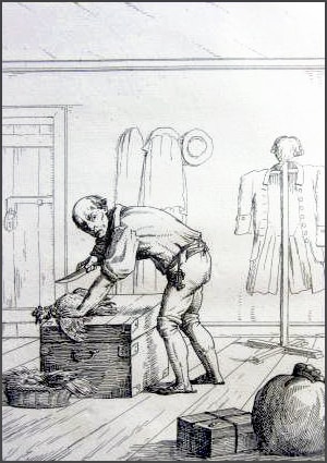 Скупой и курица. Художник Сапожников Андрей Петрович, 1834