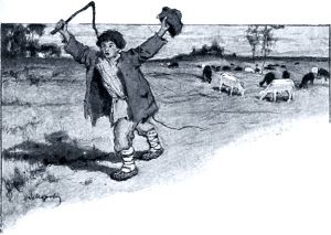 Лгун на иллюстрации 1908 г. А. В. Моравова