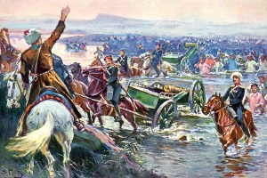 Иллюстрация З. Е. Пичугина к рассказу Л. Н. Толстого «Набег»