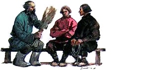 «Отец и сыновья». Илл. к рассказу Л. Н. Толстого. Ращектаев Никифор Андреевич, 1970-е г.