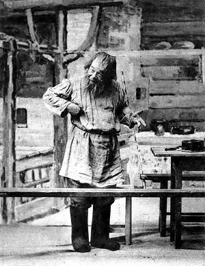 Аким. Д. III. «Власть тьмы». Гр. Л. Толстого. МХТ, 1902 г.