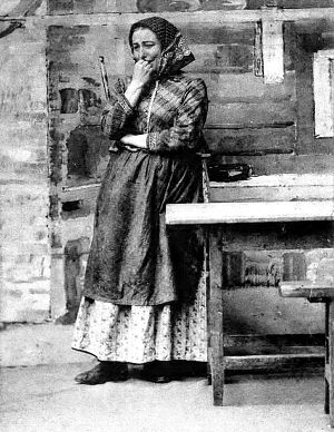 Марина. Д. I. «Власть тьмы». Гр. Л. Толстого. МХТ, 1902 г.