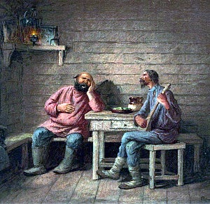 Иллюстрация П. П. Соколова к рассказу И. С. Тургенева «Хорь и Калиныч»