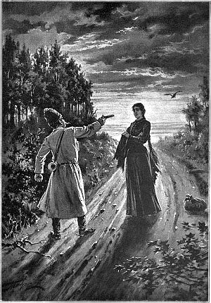 Литературный альбом «Записки охотника» И. С. Тургенева. «Конец Чертопханова». Чертопханов и Маша. Художник В. А. Табурин, конец XIX - начало XX вв.