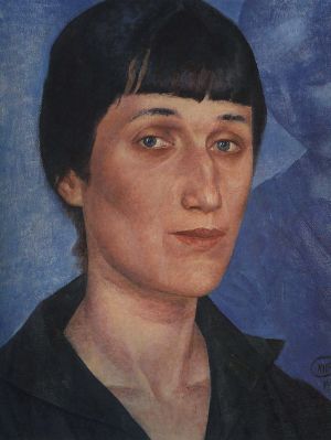 Анна Ахматова. Художник К. С. Петров-Водкин. 1922