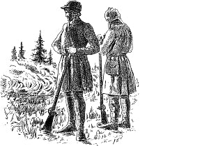 Концовка к рассказу И. С. Тургенева «Поездка в Полесье». 4-е изд. — Санкт-Петербург : И. Глазунов, 1908.