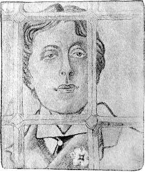 Оскар Уайльд. Художник М.А. Дурнов, 1904 г.