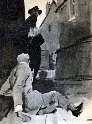 Рисунок к роману Герберта Уэллса «Сон». Художник П. Пинкисевич, 1964