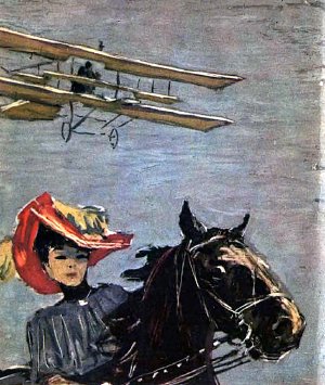Иллюстрация к роману Г. Уэллса «Тоно Бенге». С. Бродский, 1964
